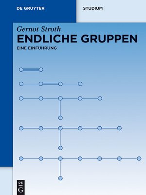 cover image of Endliche Gruppen